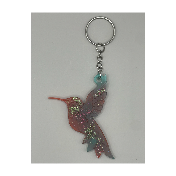 Porte-clés colibris